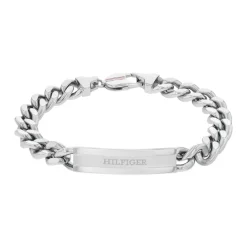Tommy Hilfiger Bijoux Bracelet Homme Tommy Hilfiger Clash - 2790579 Acier Argent | Homme Bracelet