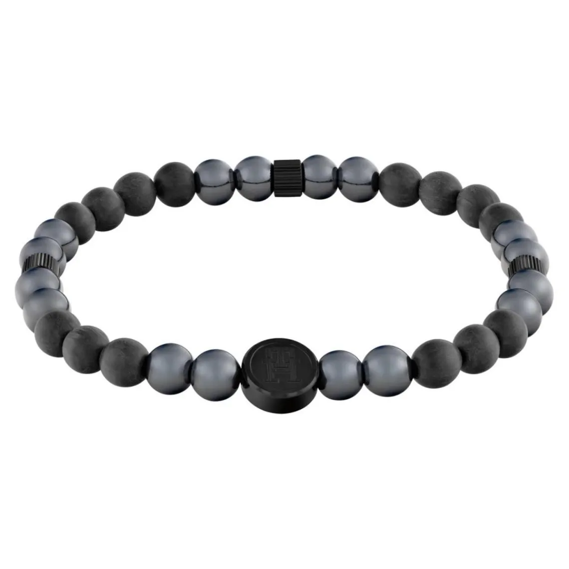 Tommy Hilfiger Bijoux Bracelet Homme Tommy Hilfiger Th85 Carbon - 2790625 Acier NOIR | Homme Bracelet