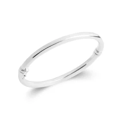 Maison de la Bijouterie Bracelet Jonc femme argent fermé V00Z5Z6Y | Femme Bracelet