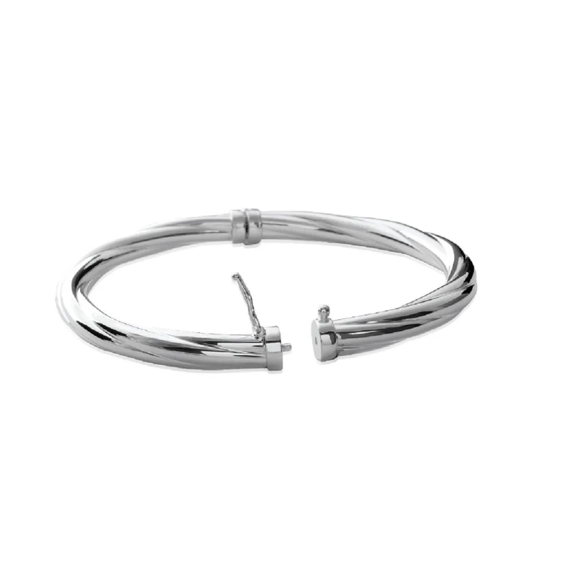 Maison de la Bijouterie Bracelet Jonc femme argent fermé V00ZZ36Y | Femme Bracelet