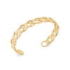 Maison de la Bijouterie Bracelet Jonc femme fantaisie plaqué or UYYZ335V | Femme Bracelet
