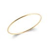 Maison de la Bijouterie Bracelet jonc femme plaqué or collier simple - U056ZY6Y | Femme Bracelet