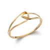 Maison de la Bijouterie Bracelet Jonc fermé femme plaqué or UUZ0066Y | Femme Bracelet
