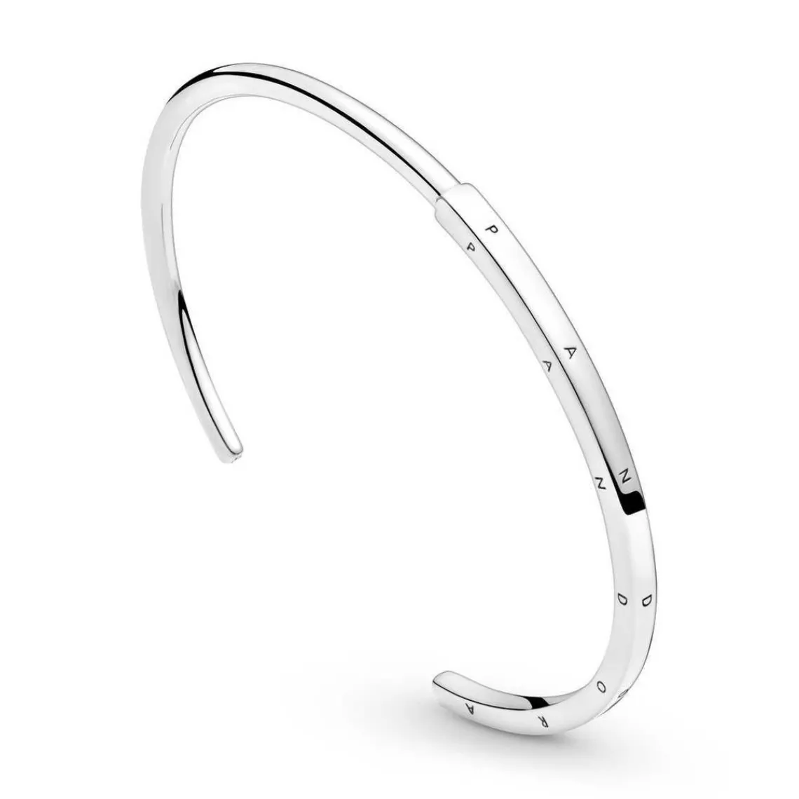Pandora Bracelet Jonc I-D Argent Signature | Femme Bracelet