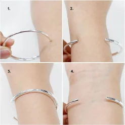 Pandora Bracelet Jonc I-D Signature | Femme Bracelet