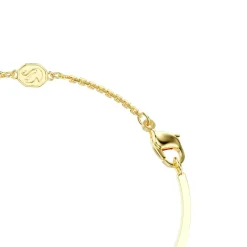 Swarovski Bijoux Bracelet-jonc Symbolica, Œil porte-bonheur, Bleu, Placage de ton or | Femme Bracelet