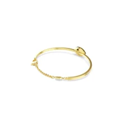Swarovski Bijoux Bracelet-jonc Symbolica, Œil porte-bonheur, Bleu, Placage de ton or | Femme Bracelet