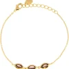 Kosma Paris Bracelet Kira Doré & Quartz Fumé | Femme Bracelet