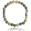 Lauren Steven Bracelet Design ML035 - Bracelet En Pierre Naturelle Labradorite Homme | Homme Bracelet