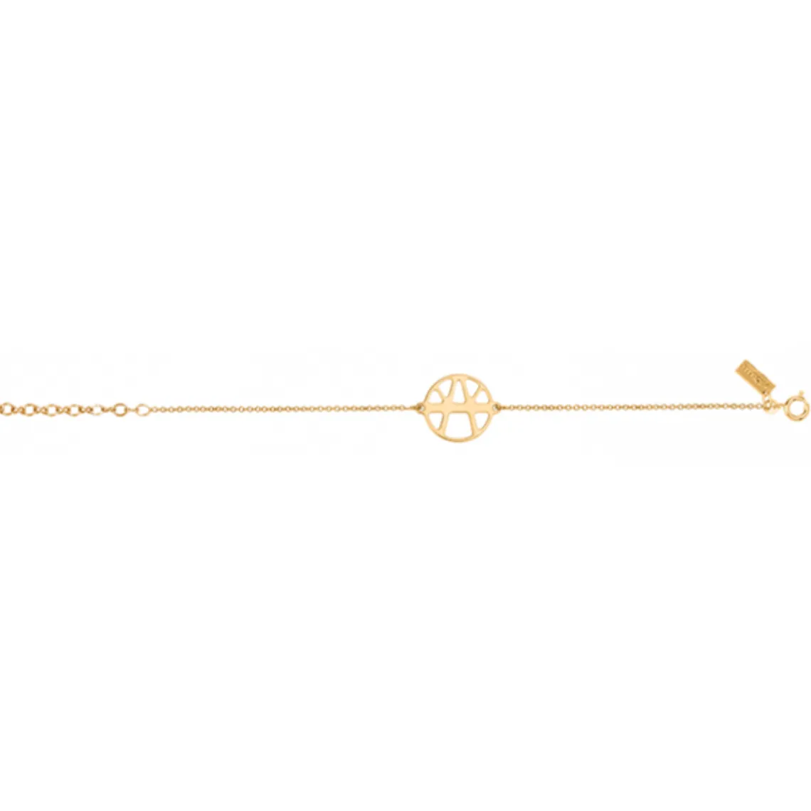 Les Georgettes Bracelet LES ESSENTIELLES 70334551900190 - Ibiza Acier Doré D16 MM Femme | Femme Bracelet