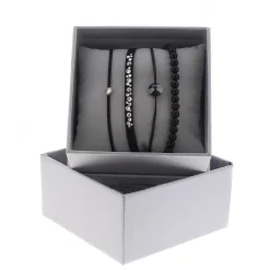 Les Interchangeables Bracelet A47072 - Bracelet Strass Box Cristal Femme | Femme Bracelet