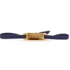 Les Interchangeables Bracelet A55611 - Plaque Ruban Lisse Strasse Marine Or Rose Femme | Femme Bracelet