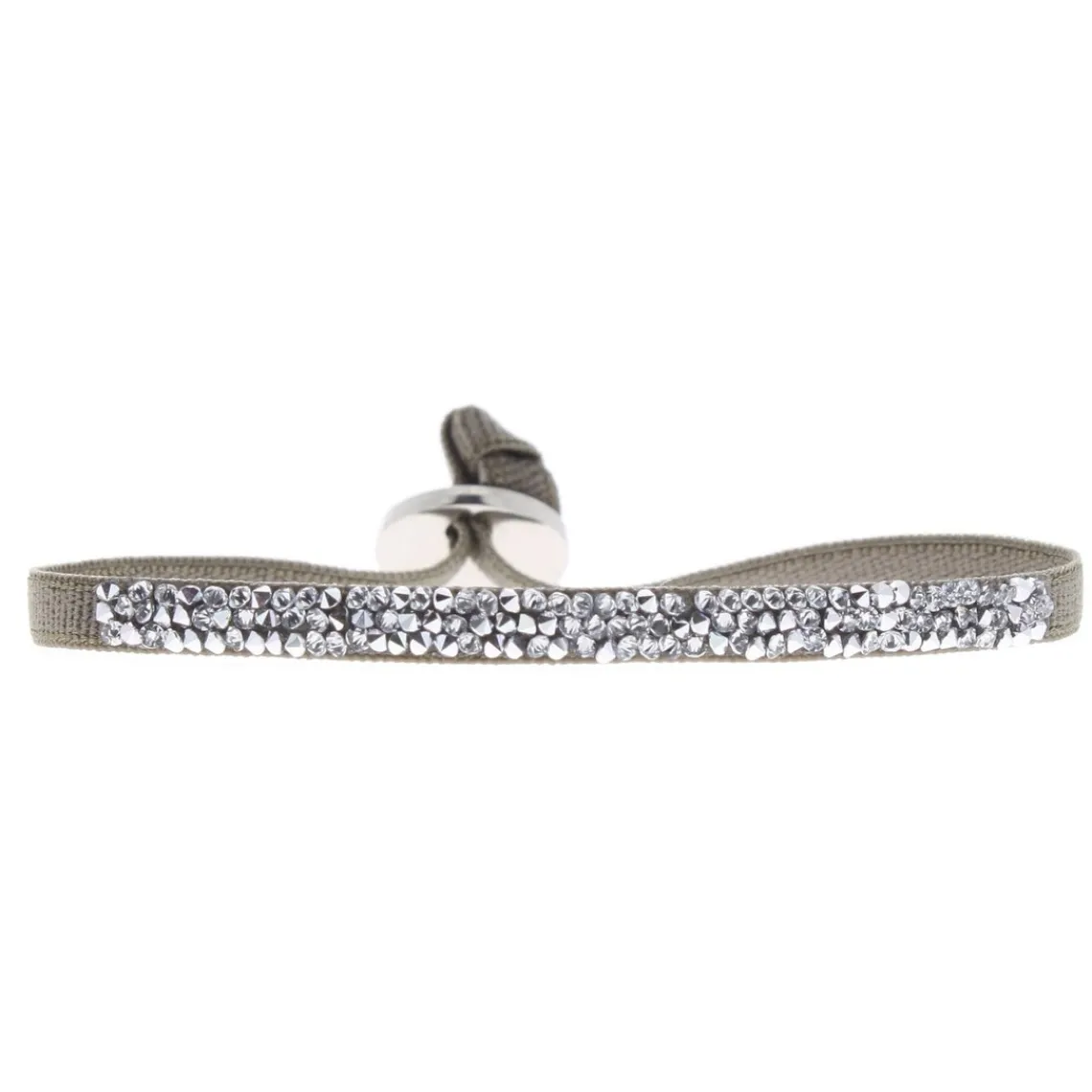 Les Interchangeables Bracelet A37043 - Ultra Fine Rocks Kaki Fonce Femme | Femme Bracelet