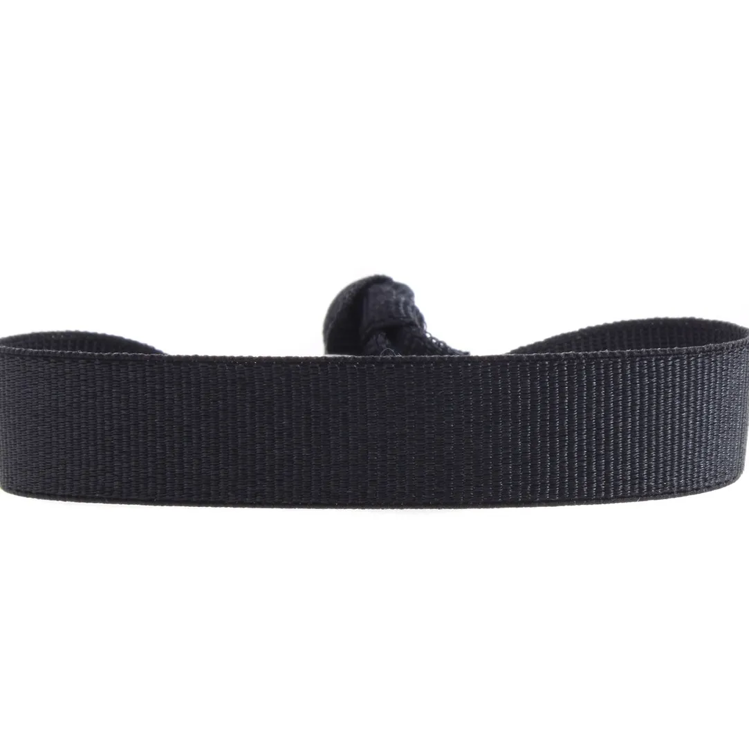 Les Interchangeables Bracelet A50663 - Ruban 12mm Noir Femme | Femme Bracelet