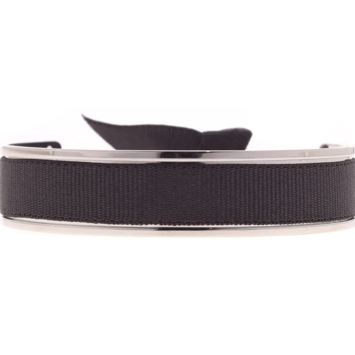Les Interchangeables Bracelet A42908 - Jonc Ruban Interchangeables 9mm Marron Fonce Femme | Femme Bracelet