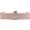 Les Interchangeables Bracelet A42777 - Jonc Ruban Interchangeables 9mm Beige Rose Femme | Femme Bracelet