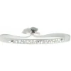 Les Interchangeables Bracelet A38303 - Bracelet Tissu Acier Gris Femme | Femme Bracelet