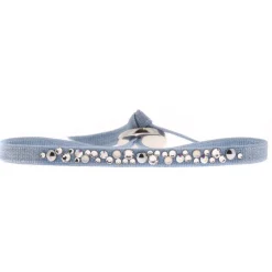 Les Interchangeables Bracelet A41175 - Bracelet Tissu Acier Turquoise Femme | Femme Bracelet