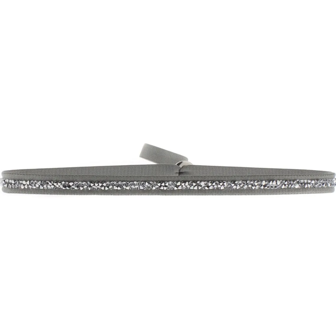 Les Interchangeables Bracelet A38319 - Bracelet Tissu Marron Cristaux de haute qualité Femme | Femme Bracelet