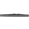 Les Interchangeables Bracelet A39616 - Bracelet Tissu Gris Cristaux de haute qualité Femme | Femme Bracelet