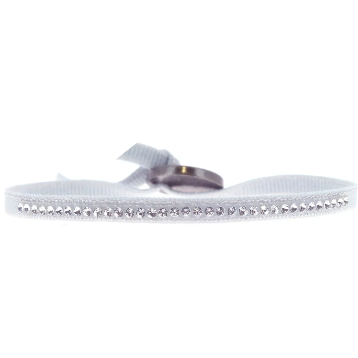 Les Interchangeables Bracelet A39544 - Bracelet Tissu Bleu Cristaux de haute qualité Femme | Femme Bracelet