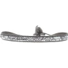 Les Interchangeables Bracelet A24930 - Bracelet Tissu Marron Cristaux de haute qualité Femme | Femme Bracelet