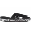 Les Interchangeables Bracelet A24966 - Bracelet Tissu Vert Cristaux de haute qualité Femme | Femme Bracelet