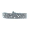 Les Interchangeables Bracelet A38156 - Bracelet Tissu Bleu Cristaux de haute qualité Femme | Femme Bracelet
