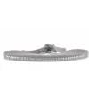 Les Interchangeables Bracelet A31468 - Bracelet Tissu Marron Cristaux de haute qualité Femme | Femme Bracelet