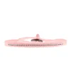 Les Interchangeables Bracelet A41160 - Bracelet Tissu Rose Cristaux de haute qualité Femme | Femme Bracelet