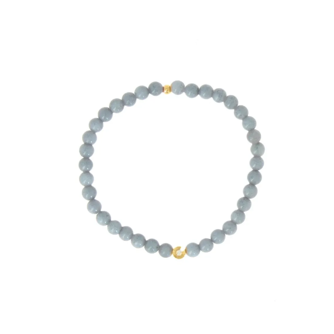 Les Interchangeables Bracelet A59797 - Perle Sertie Fleur Femme | Femme Bracelet