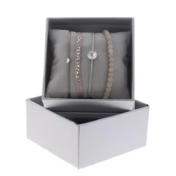 Les Interchangeables Bracelet A47073 - Bracelet Strass Box Cristal Femme | Femme Bracelet