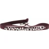 Les Interchangeables Bracelet A36970 - Bracelet Tissu Acier Rouge Femme | Femme Bracelet