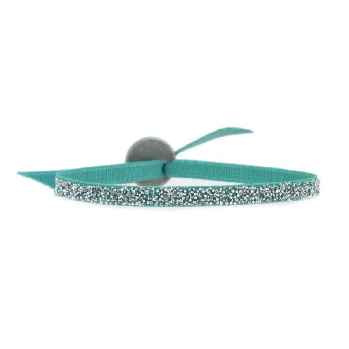 Les Interchangeables Bracelet A54670 - FABRIC New Vert Cristal Femme | Femme Bracelet