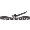 Les Interchangeables Bracelet A38169 - Bracelet Tissu Gris Cristaux de haute qualité Femme | Femme Bracelet