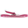 Les Interchangeables Bracelet A32798 - Bracelet Tissu Rouge Cristaux de haute qualité Femme | Femme Bracelet