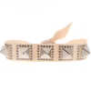 Les Interchangeables Bracelet A40131 - Bracelet Tissu Métal Argenté Rose Femme | Femme Bracelet
