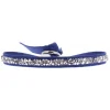 Les Interchangeables Bracelet A31842 - Bracelet Tissu Bleu Cristaux de haute qualité Femme | Femme Bracelet