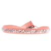 Les Interchangeables Bracelet A36218 - Bracelet Tissu Rose Cristaux de haute qualité Femme | Femme Bracelet