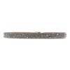Les Interchangeables Bracelet A38523 - Bracelet Tissu Beige Cristaux de haute qualité Femme | Femme Bracelet