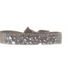 Les Interchangeables Bracelet A36465 - Bracelet Tissu Marron Cristaux de haute qualité Femme | Femme Bracelet