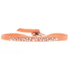 Les Interchangeables Bracelet A41161 - Bracelet Tissu Rose Cristaux de haute qualité Femme | Femme Bracelet