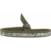 Les Interchangeables Bracelet A24969 - Bracelet Tissu Vert Cristaux de haute qualité Femme | Femme Bracelet