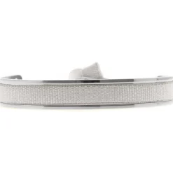 Les Interchangeables Bracelet A47447 - Jonc Ruban Interchangeables 6mm Bleu Gris Clair Femme | Femme Bracelet