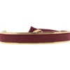 Les Interchangeables Bracelet A47371 - Jonc Ruban Interchangeables 6mm Bordeaux Fonce Femme | Femme Bracelet