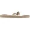 Les Interchangeables Bracelet A46558 - Ruban 4mm Marron Glace Clair Femme | Femme Bracelet