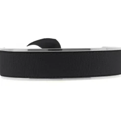Les Interchangeables Bracelet A47628 - Jonc Ruban Interchangeables 12mm Noir Femme | Femme Bracelet