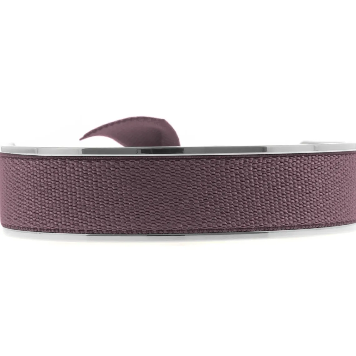 Les Interchangeables Bracelet A47608 - Jonc Ruban Interchangeables 12mm Bordeaux Femme | Femme Bracelet