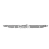 Les Interchangeables Bracelet A58649 - Mini Plaque 2 Rangs Perle Gomme Gris Femme | Femme Bracelet
