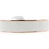 Les Interchangeables Bracelet A47575 - Jonc Ruban Interchangeables 12mm Gris Femme | Femme Bracelet